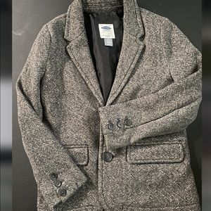 Old Navy blazer for boys size S  color gray